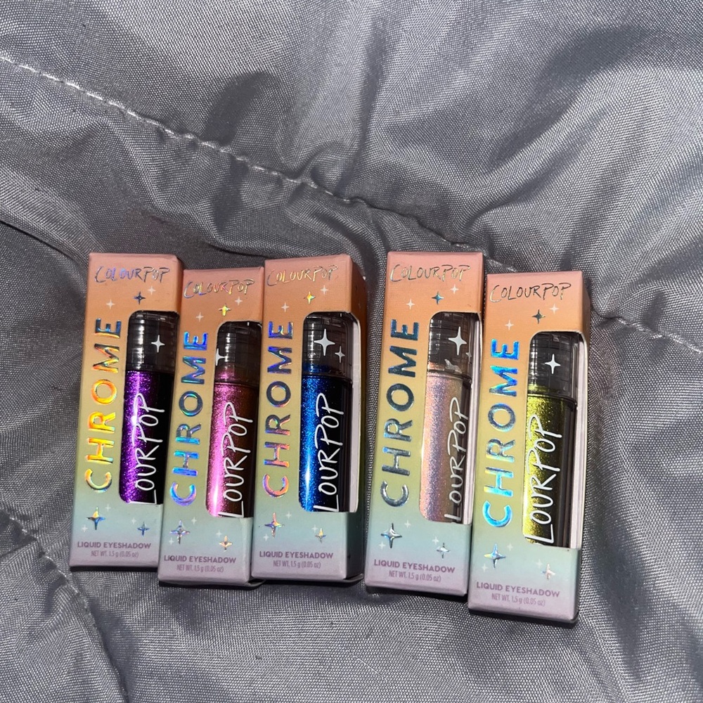 Colourpop liquid eyeshadow set